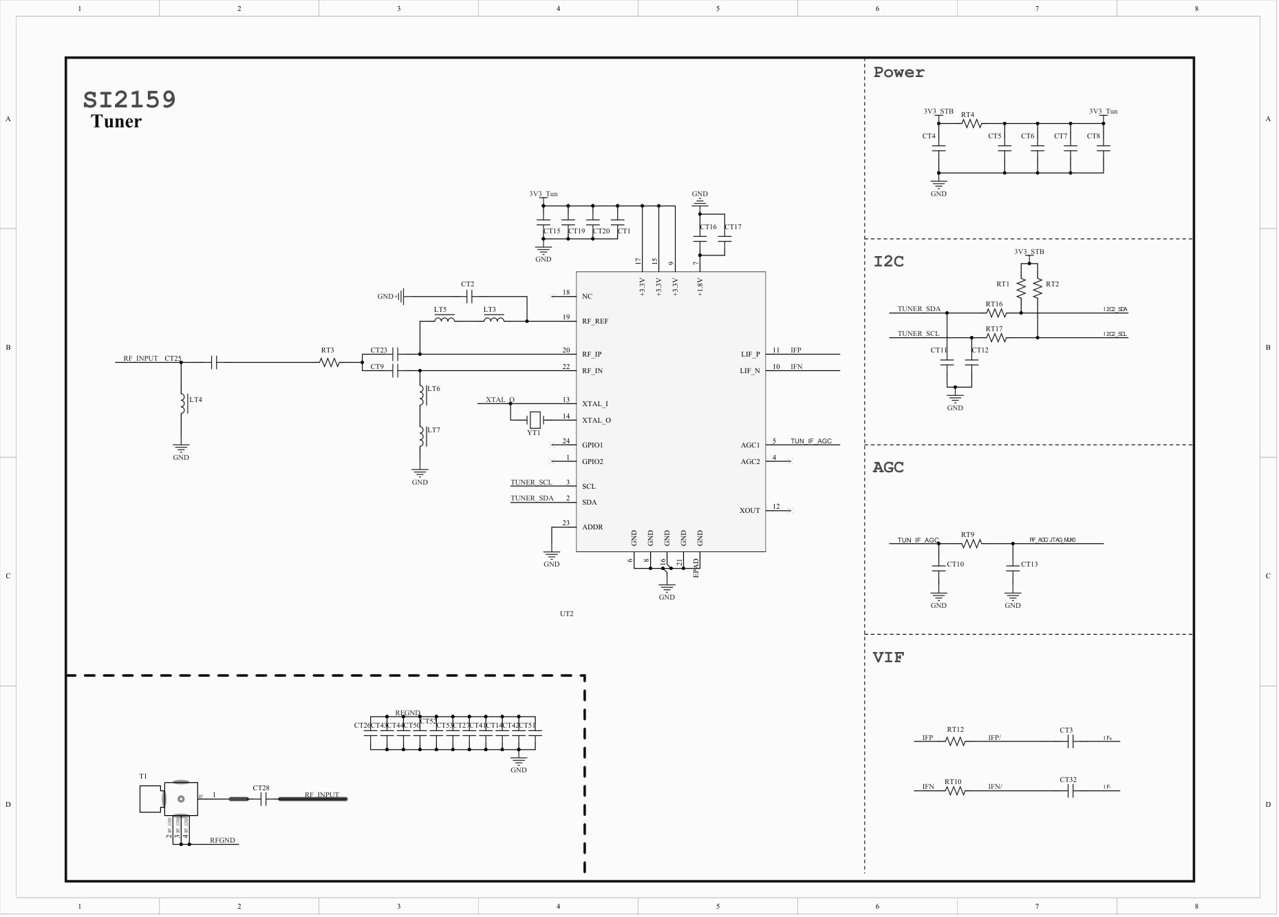 组装机采用TP.HV320.PB801 C方案电路原理图-8 组装机采用TP.HV320.PB801 C方案电路原理图-8