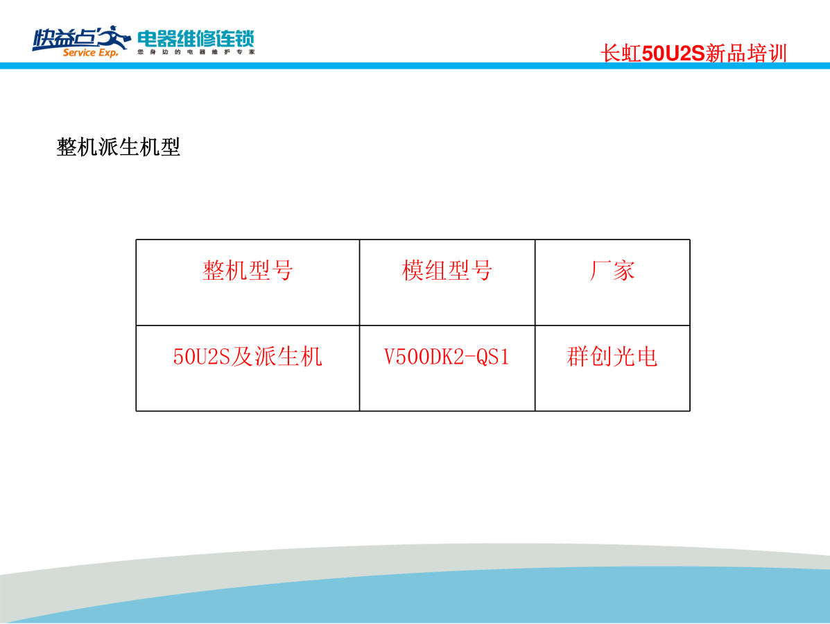 长虹50U2S液晶电视维修手册-5 长虹50U2S液晶电视维修手册-5