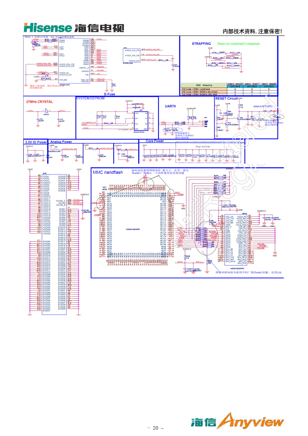 海信LED32K360液晶电视（MT5505）主板电路图-3
