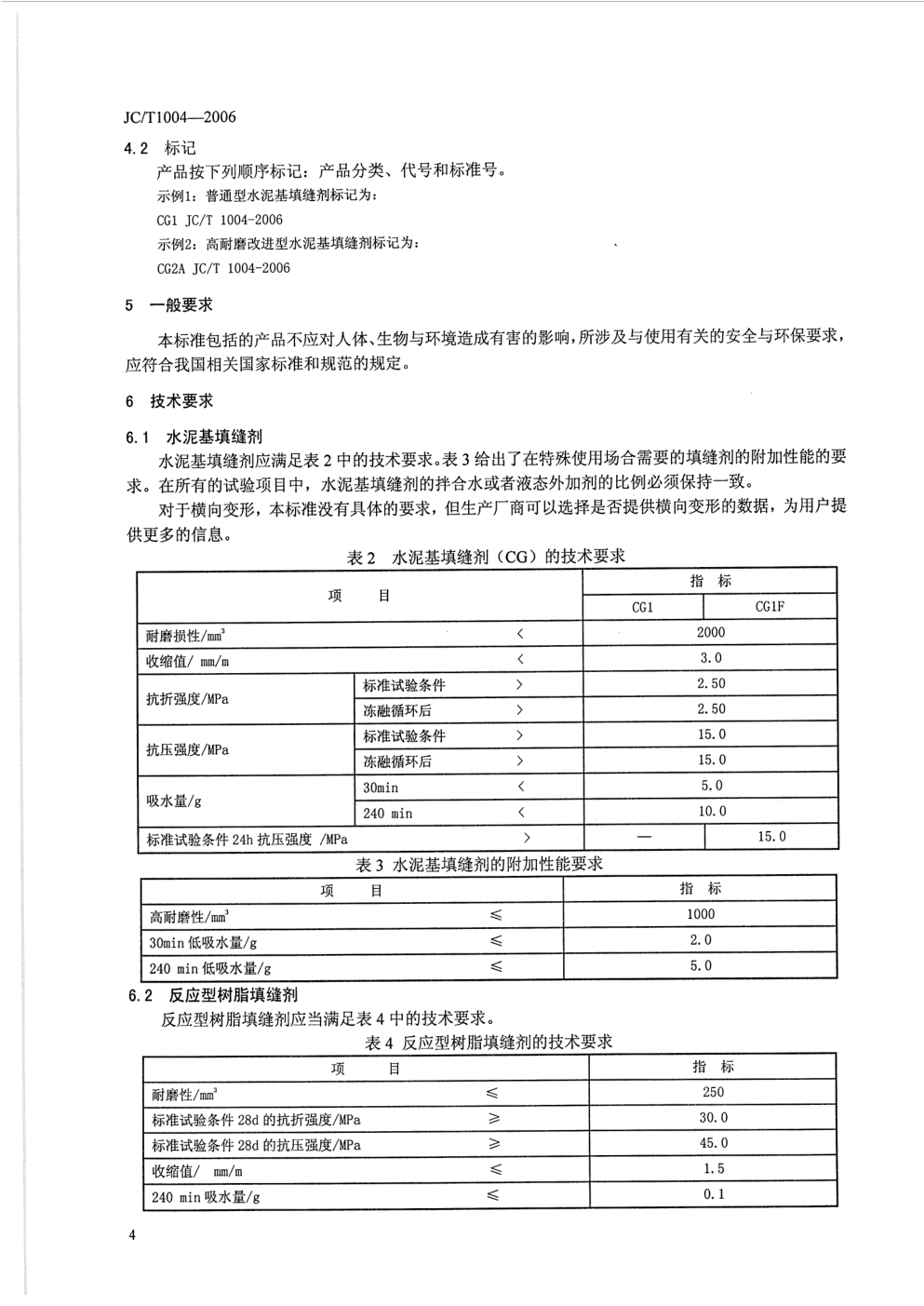 JCT 1004-2006 陶瓷墙地砖填缝剂-5