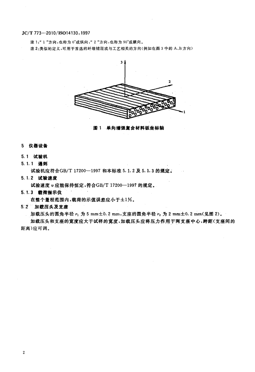 JCT 773-2010 纤维增强塑料 短梁法测定层间剪切强度-3