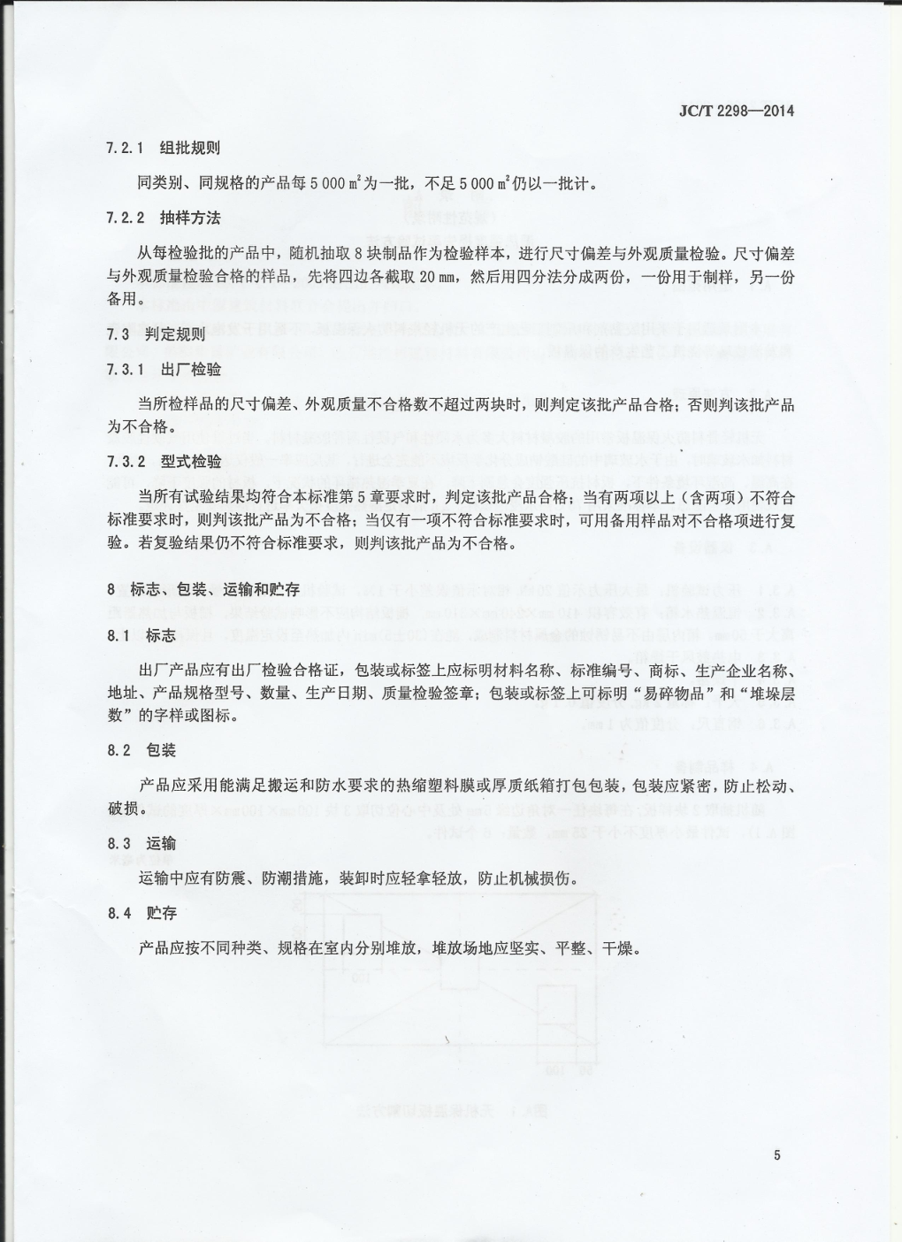 JCT 2298-2014 建筑用膨胀珍珠岩保温板-6 JCT 2298-2014 建筑用膨胀珍珠岩保温板-6