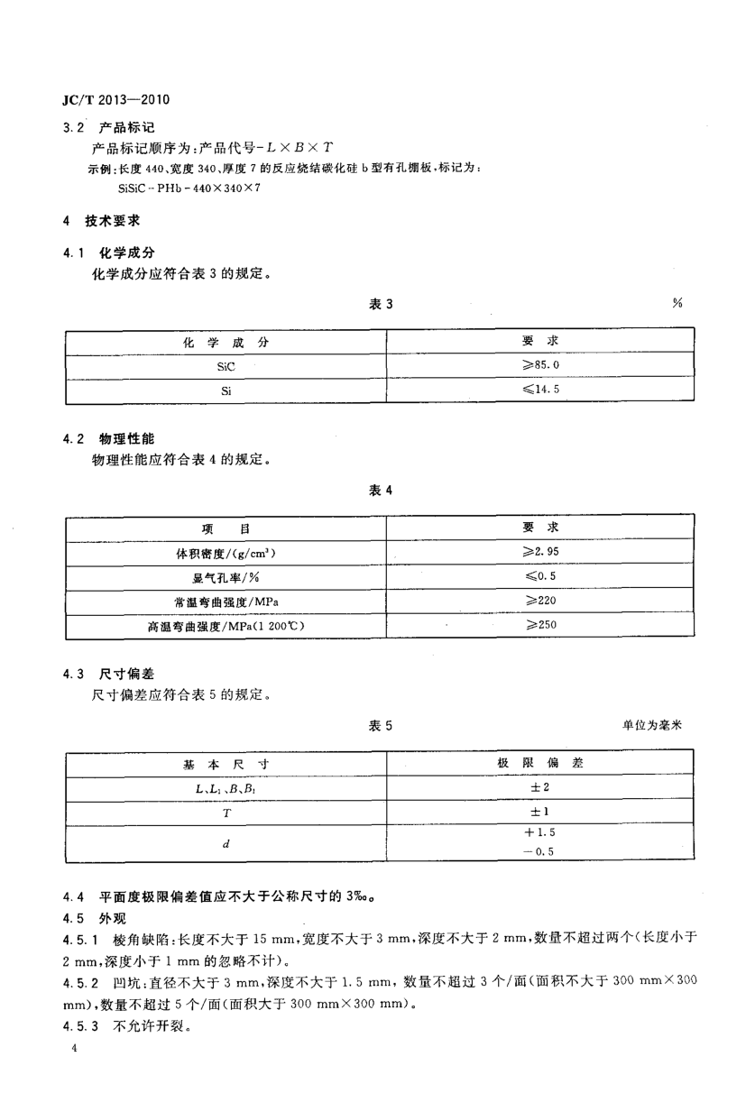 JCT 2013-2010 碳化硅特种制品 反应烧结碳化硅板-5