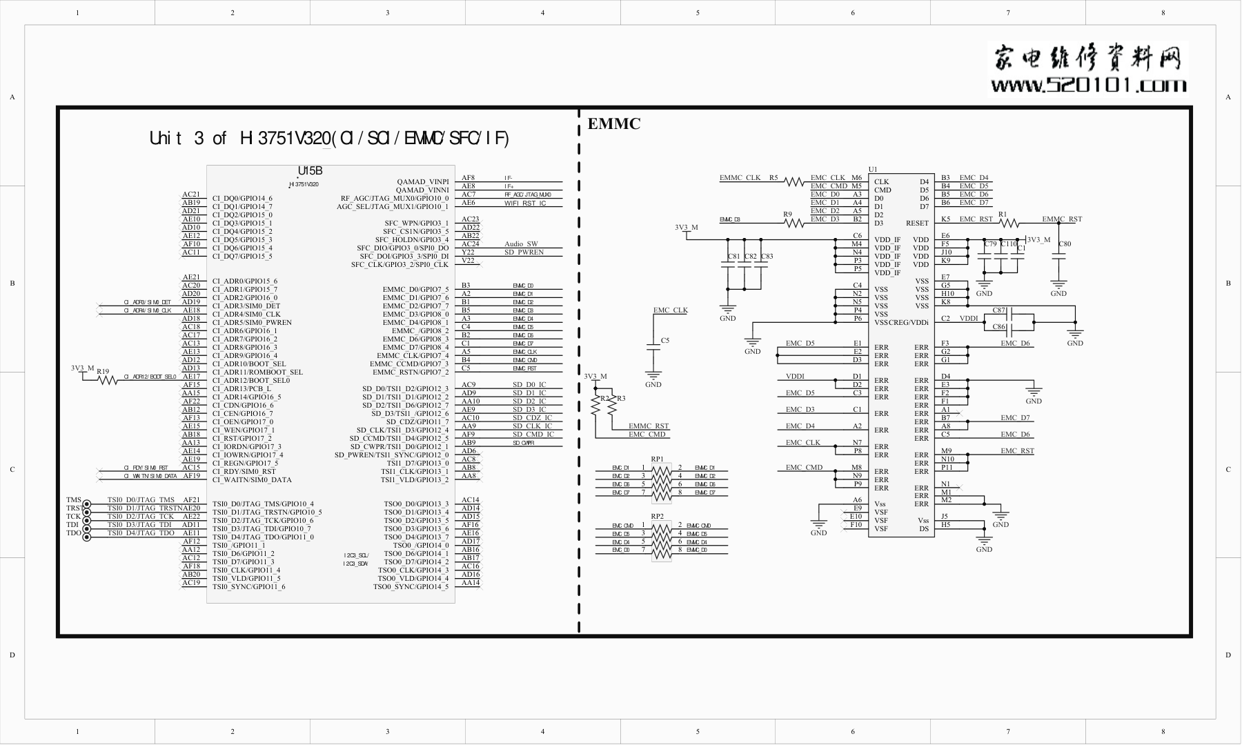 组装机采用TP.HV320.PB801 C方案电路原理图-1 组装机采用TP.HV320.PB801 C方案电路原理图-1