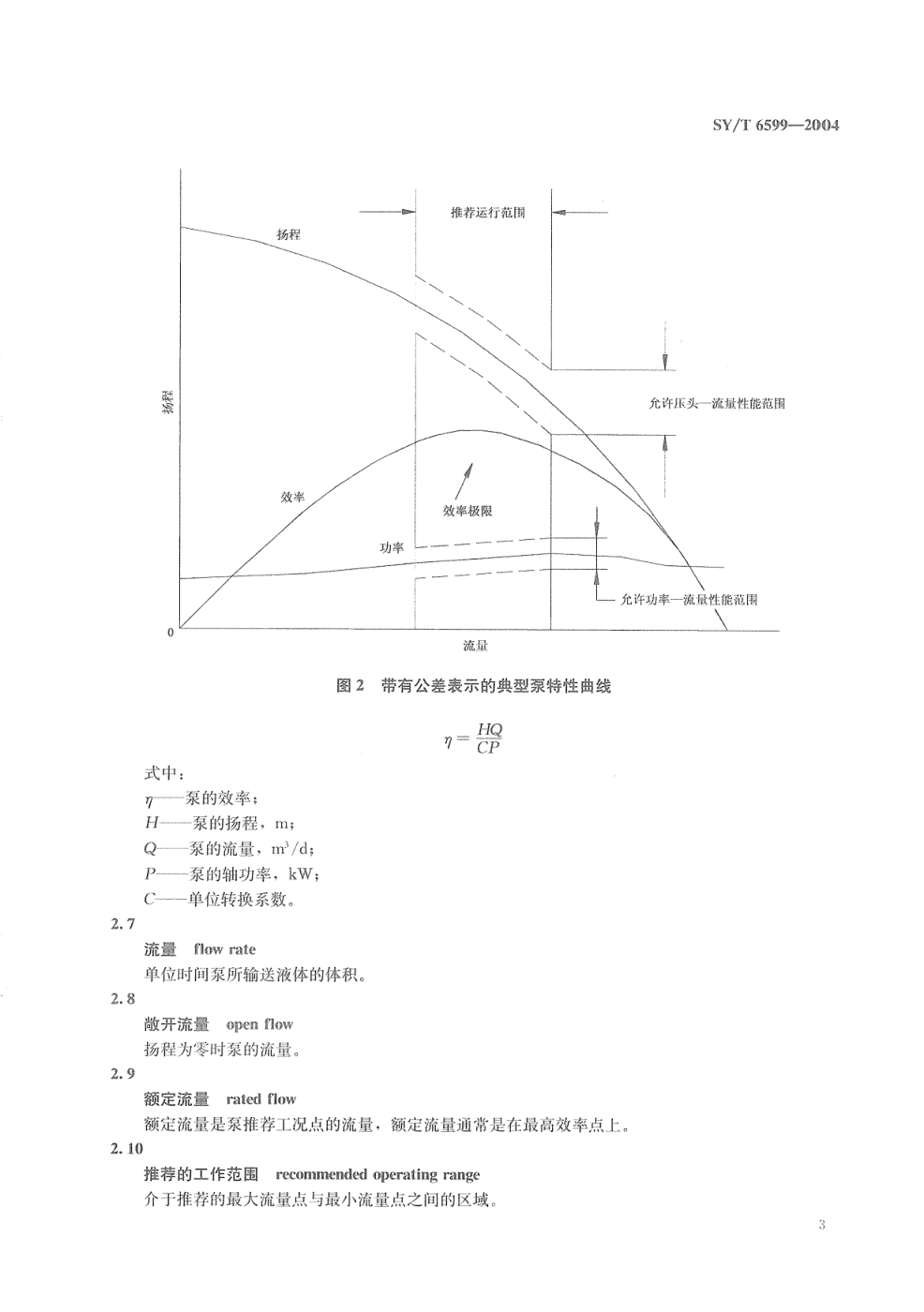 SYT 6599-2004 潜油电泵离心泵试验推荐作法-5 SYT 6599-2004 潜油电泵离心泵试验推荐作法-5