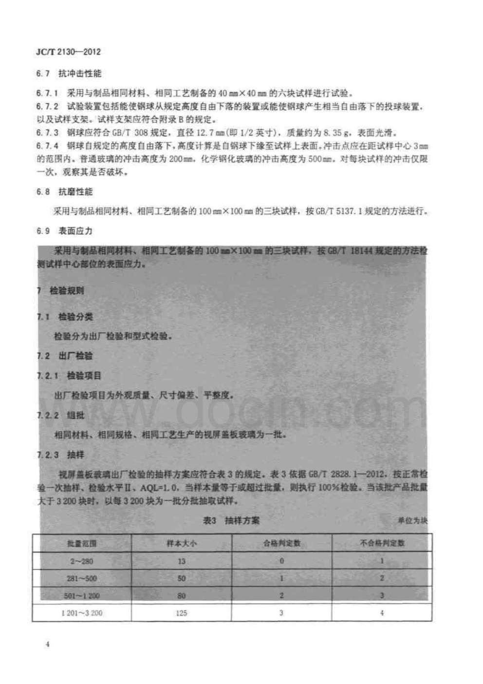 JCT 2130-2012 移动电子产品视屏盖板玻璃-5 JCT 2130-2012 移动电子产品视屏盖板玻璃-5