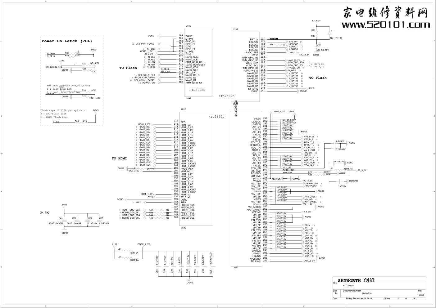 创维5800-A8R610-0000主板电路原理图-1