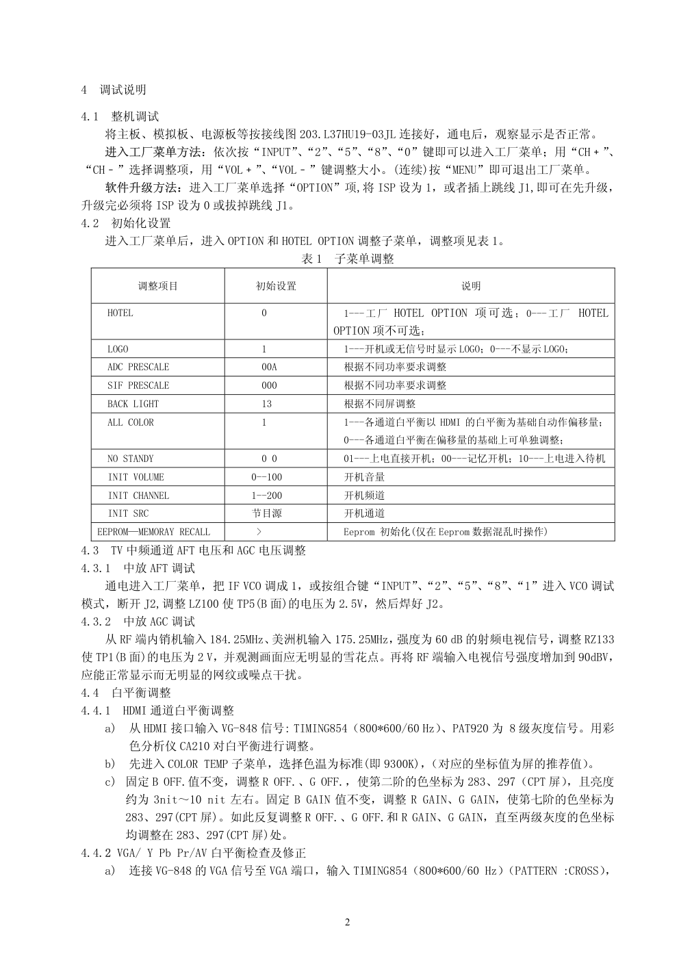 厦华LC-37HU19液晶电视维修手册-5 厦华LC-37HU19液晶电视维修手册-5