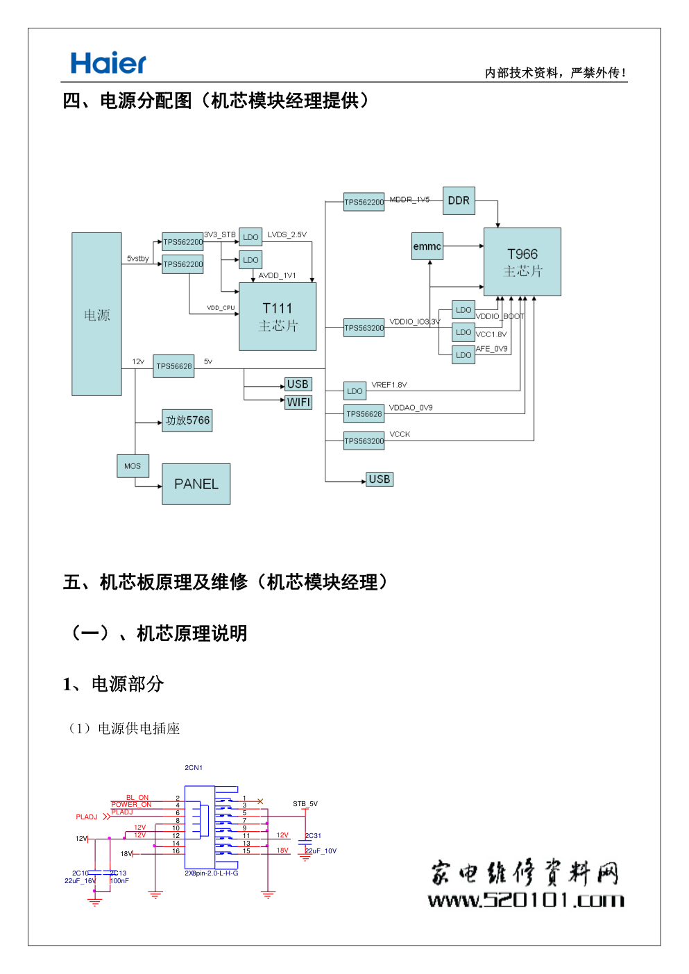海尔LQ55AL88M72液晶电视维修手册-8 海尔LQ55AL88M72液晶电视维修手册-8